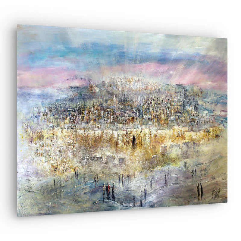 Ben-Ari Glorious Jerusalem Acrylic Print