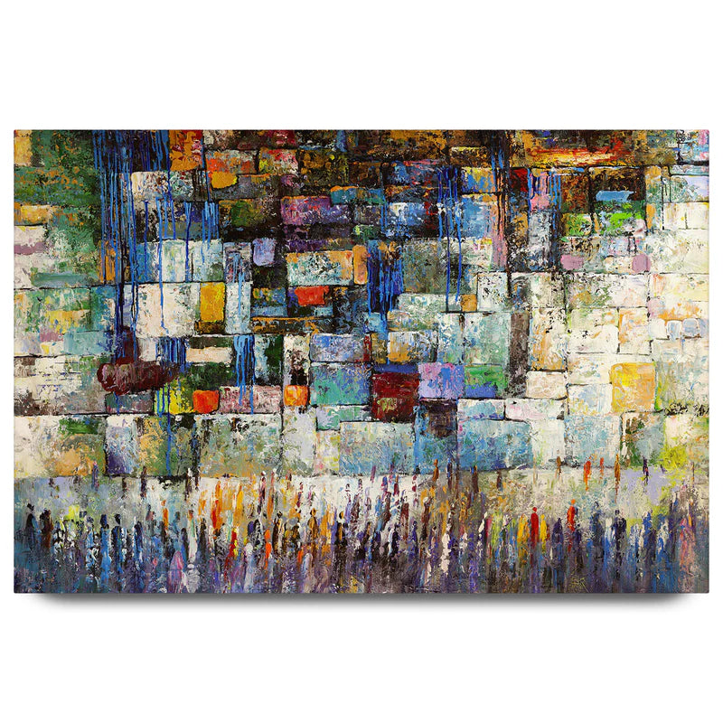 Ben-Ari The Western Wall Acrylic Print