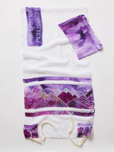 Load image into Gallery viewer, Purple Mountain Tallit by Advah
