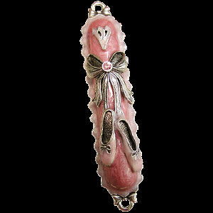 Quest Collection Ballet Slipper Mezuzah