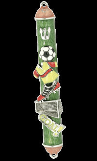 Soccer Mezuzah