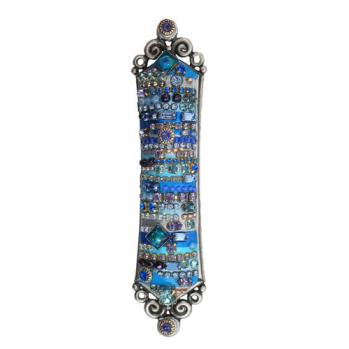 Ocean Hues Mezuzah