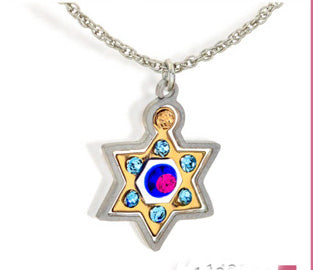 Colorful Jewish Star