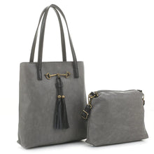 Load image into Gallery viewer, Liz Soto &quot;Jane&quot; 2 in One Tote
