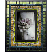 Load image into Gallery viewer, Mosaic Glass and Tile Frame - 4x6
