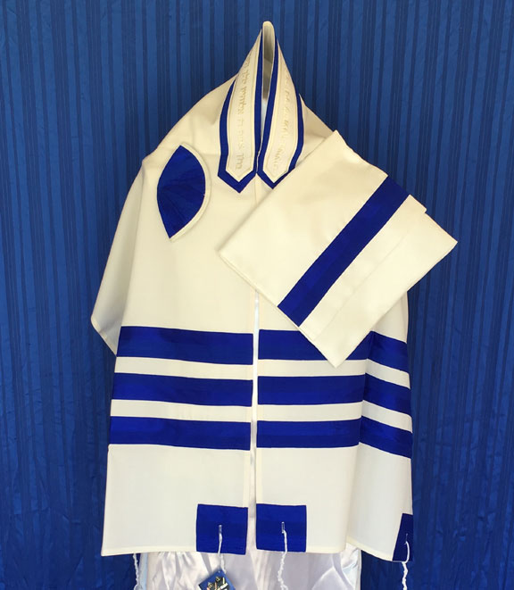 Electric Blue Tallit