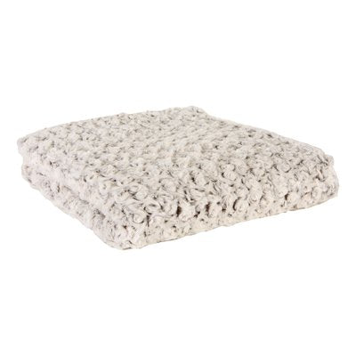 Rose Petal Cream Throw