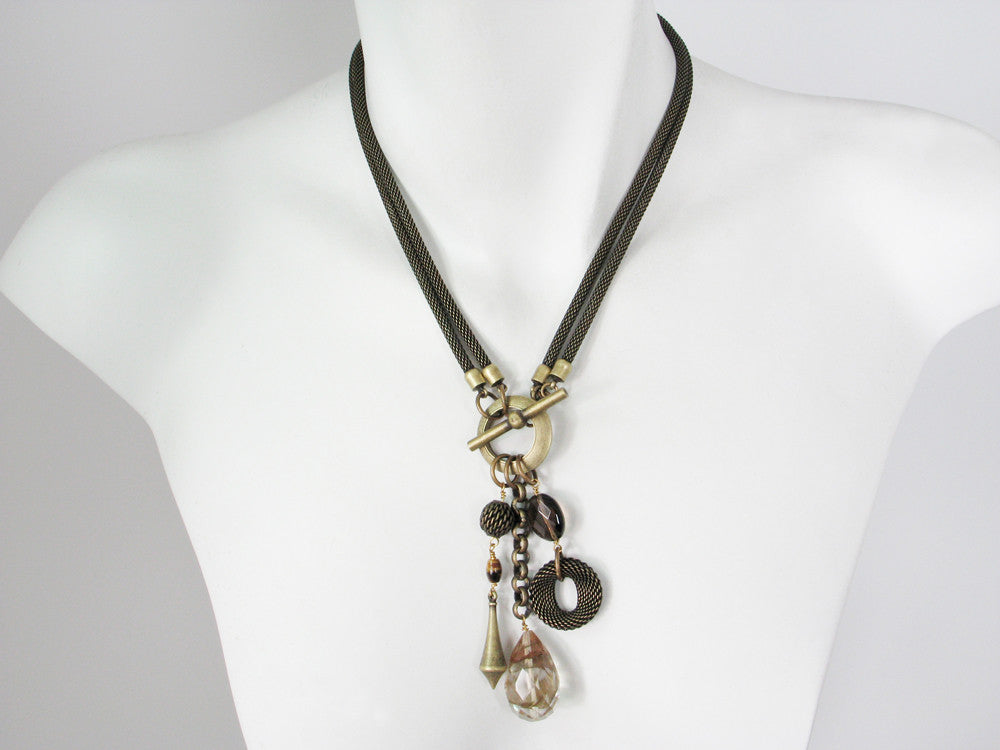 Erica Zap Convertible Mesh Necklace