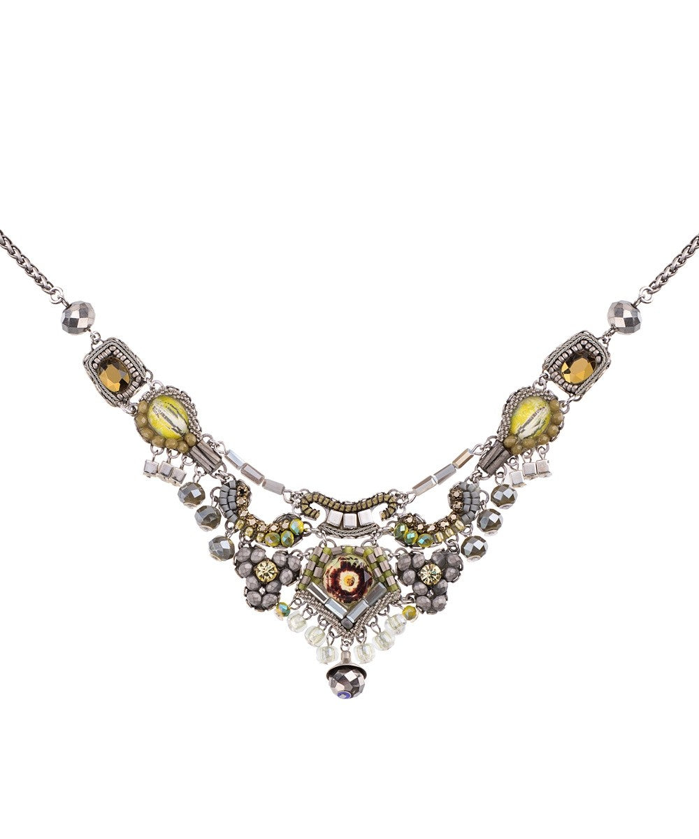 Ayala Bar Grey Sparkle Hannah Necklace