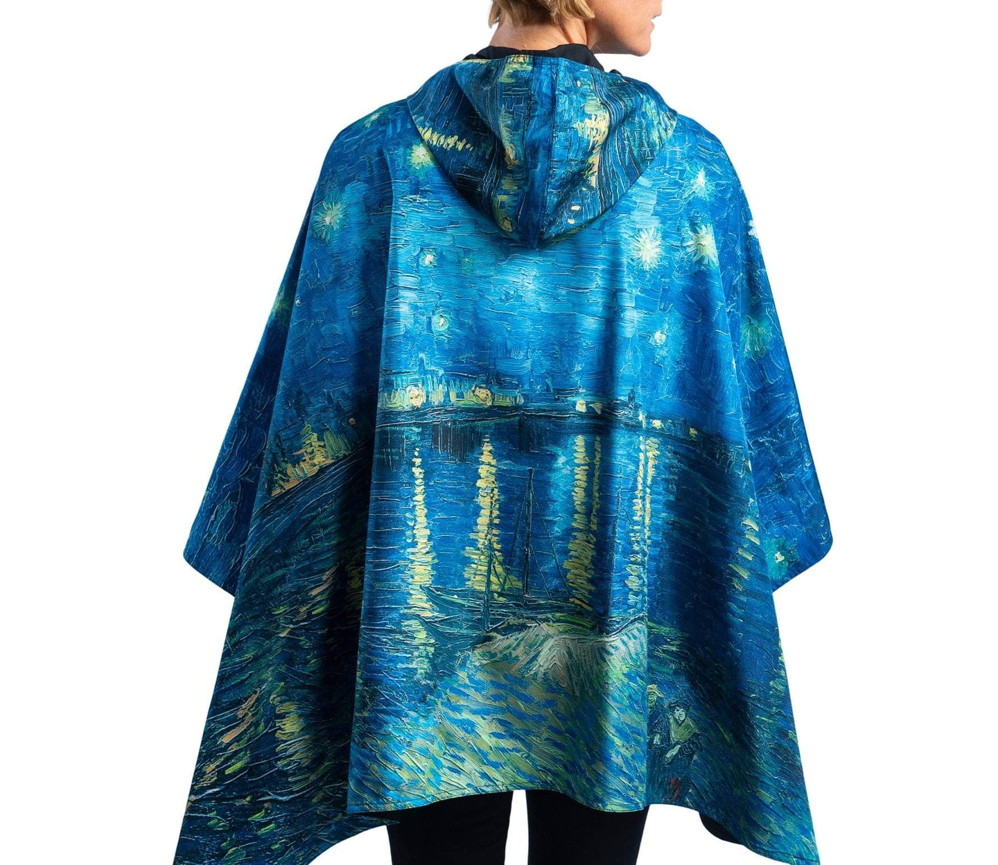 Over The Rhone Reversible Poncho