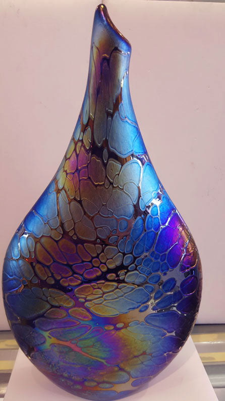 Glass Teardrop Vase