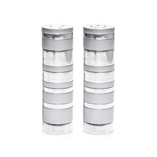 Load image into Gallery viewer, Anodized Aluminum Salt and Pepper Shakers
