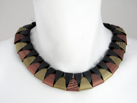 Erica Zap Antique Round Collar Necklace